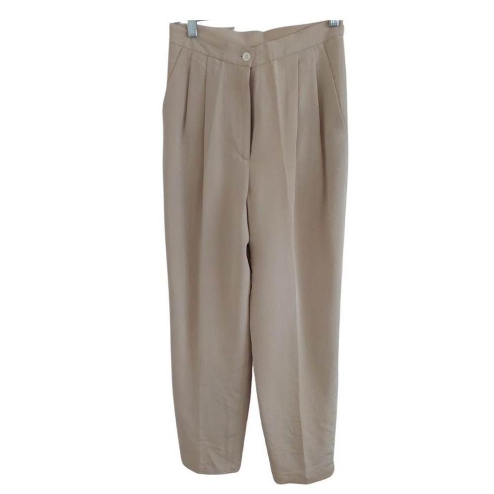 Silk trousers